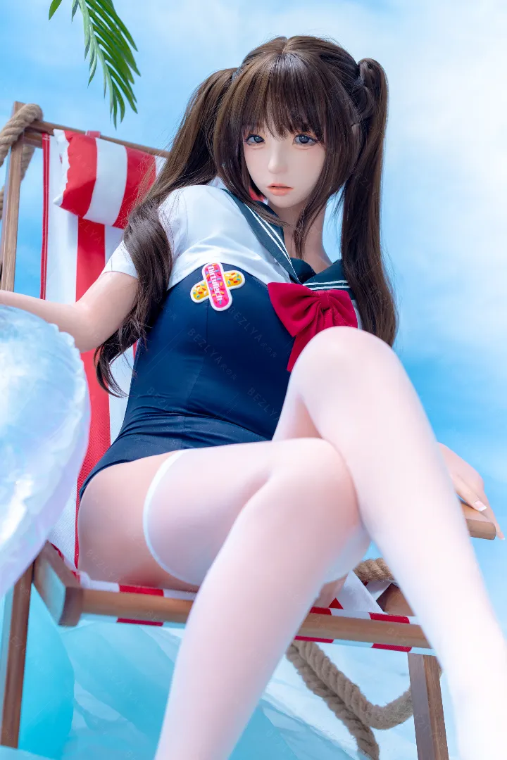 159cm (5ft3) คัพ C น้ำหนักเบา ซิลิโคน ตุ๊กตายาง หัวขยับกรามได้ MoMo